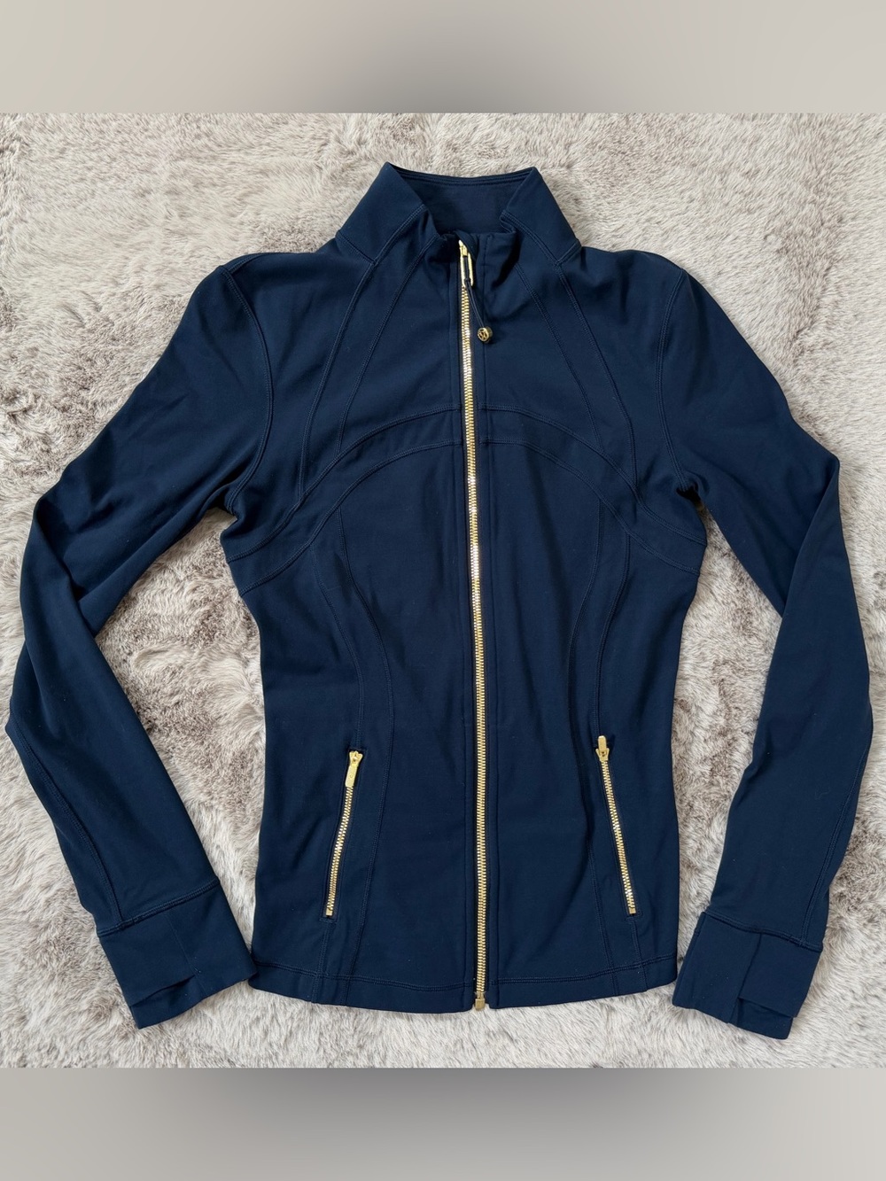 Lululemon Full-Zip Jacket with Gold Hardware - Nulu